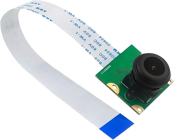 Cameras ModuleHighly Definition 8MP Camera Module 77/130/200 Degree Camera Module for RPi 5 Webcam IMX219 with Ribbon Cable Webcam（B#2