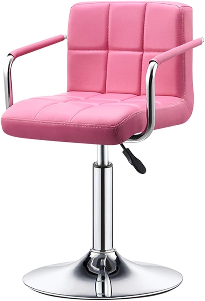 Mlaea Dining Bedroom Living Room Chair Height Adjustable Gaming Club Bar Chair Home Office Desk Chair 38 * 44-56CM(Color:#8)