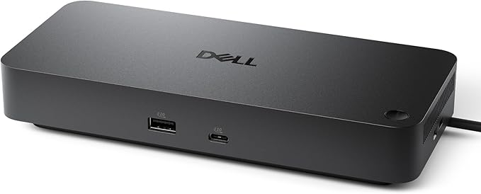 Dell Pro Dock WD25 Docking Station - USB-C with 100W Charging Supports 4 Displays 2X DP 1.4 HDMI 2.1 6 USB Ports 2.5GbE Ethernet Durable Compact Design