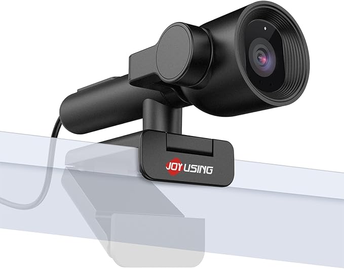 JOYUSING FlexCam10 4K Eye Contact Webcam for PC 4 Modes in 1 Webcam with Microphone PDAF Autofocus 2 Noise-Cancelling Mics 79° FOV for Conference Streaming Facetime Zoom/Teams/Google Meet