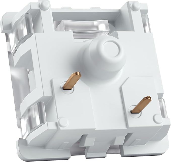 GLORIOUS Kailh Box White Mechanical Keyboard Switches: Clicky 120-Pack for Enhanced Gaming Experience - Perfect for High-Speed Typing