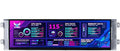 VSDISPLAY 12.7 Inch 2K Bar LCD Screen Monitor 2880x864 IPS DIY for D41 Computer PC Case Building CPU/GPU Monitoring Secondary Displaywith USB-C DP Input