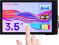 waveshare 3.5inch IPS Capacitive Touch LCD Display Compatible with Raspberry Pi 5/4B/3B/Zero/Zero W/Zero 2W/Pico/Pico W/Pico WH 480×800 Adjustable Brightness