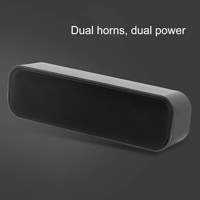 USB Speaker Mini Loudspeaker Box Built Decoded Sound Card Stereo Soundbar Computer Speaker for Office Party