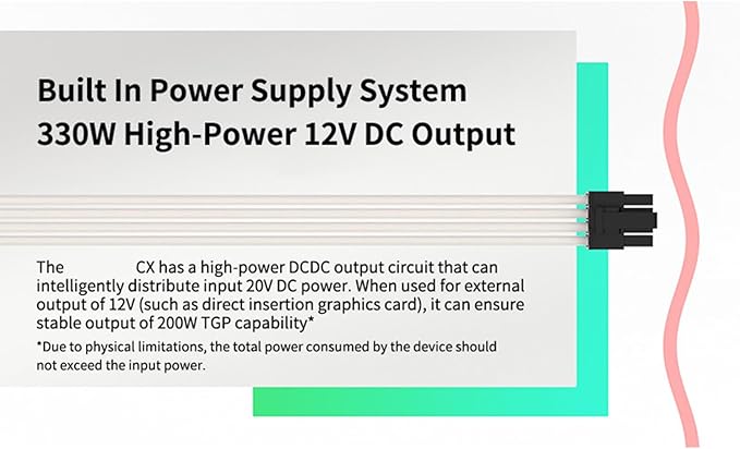 USB GPU Dock Graphics Card Extended Base Double PD100W Charging Port 24GBPS PCIE Metal Case PCIE Graphics Dock