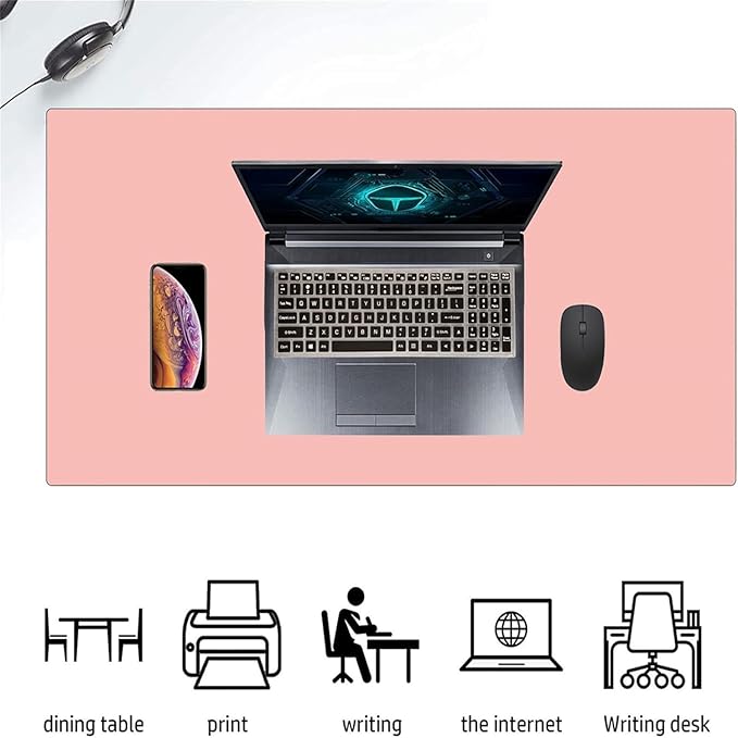 Mouse Pad Large Sexy Anime Girl Computer Gaming Game Mat Laptop Keyboard Accessories Gaming Gamer Mat XXL Sexy Butt Breasts Chest (39.37x19.68 inche)