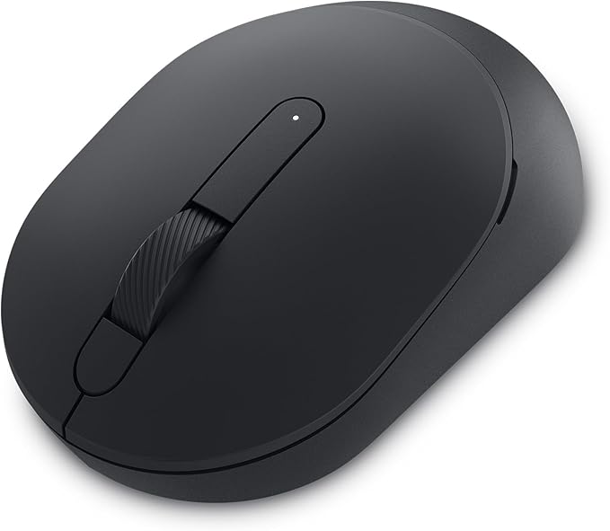Dell Mobile Wireless Mouse - MS3320W Wireless - 2.4 GHz Bluetooth 5.0 Optical LED Mechanical Scroll 1600 DPI 3-Buttons - Black