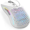 Glorious Gaming - Model D 2 Wireless Ergonomic Mouse Superlight 66g up to 210 hr Battery Life 26K Optical Sensor 6 Programmable Buttons 80 Million Clicks FPS MMO MOBA Battle Royale (White)