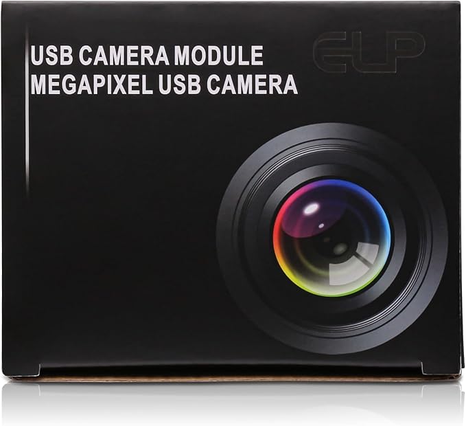 ELP 4K USB Camera 3.6mm Fixed Focus Lens Mini USB Webcam UHD 2160P USB Camera with Color Sensor for Industrial Mini UVC USB2.0 Web Camera for Computer Laptop PC