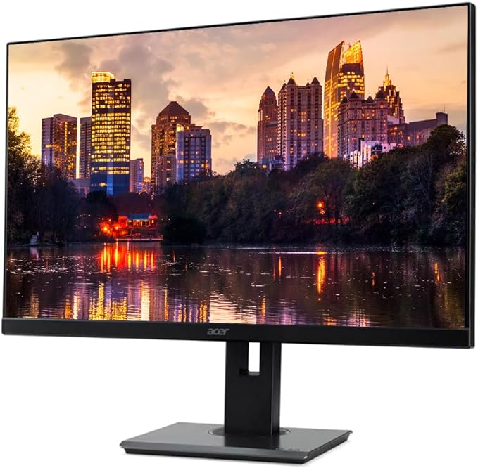 acer Vero B7 B277 E 27 inch 1080P Full HD IPS 100 Hz 4 ms Backlit Widescreen LCD Monitor with Adaptive Sync Eye Care VGA HDMI DisplayPort Integrated Speakers