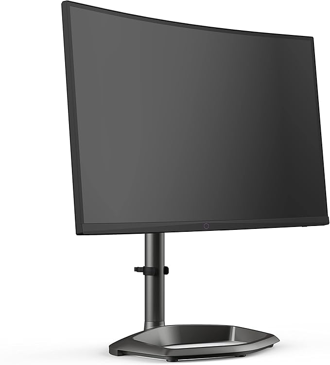 Cooler Master 27-inch Curved Frameless 240Hz FHD 1920 x 1080 Desktop Gaming PC Monitor VA 8bit w/Quantum dot 0.5ms (MPRT) Curve 1500R Adaptive Sync DP 1.2 * 1 + HDMI 2.0 * 2 VESA Mount