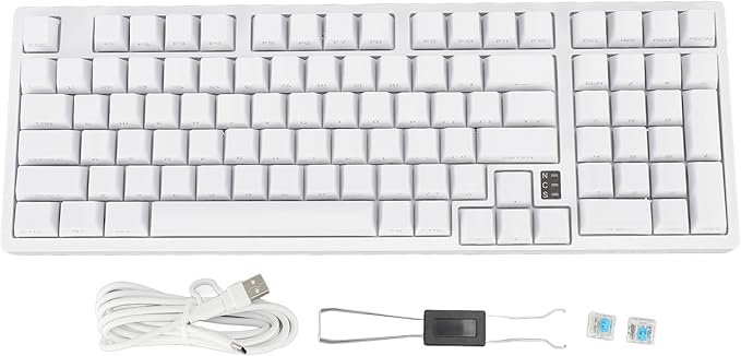 EBTOOLS Gaming Keyboard Dynamic RGB Backlighting Mechanical Keyboard for Home