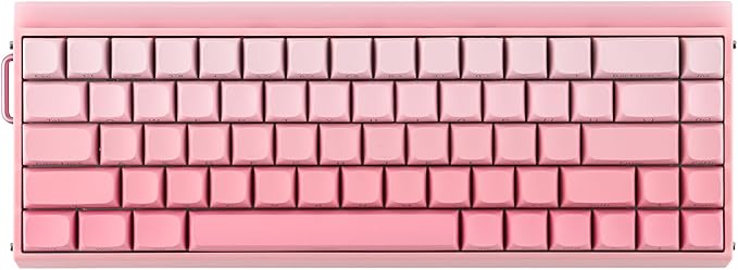 EPOMAKER Aula Hero 68 HE Wired Magnetic Gaming Keyboard 0.01mm Adjustable Actuation Rapid Hall Effect Switch 8kHz Polling 5-Layer Sound Dampening RGB Box &amp Backlight (Pink)