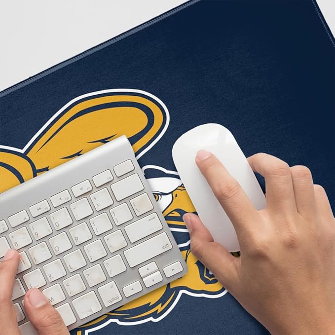 Canisius College Primary Logo Large Gaming Mouse Pad Desk Mat with Stitched Edges Non-Slip Base for Gamer Home and Office 31.5 x 15.7