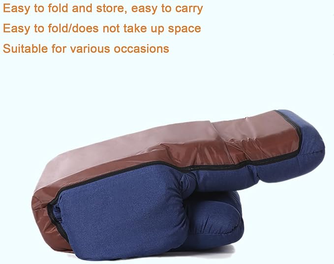 Folding Floor Chair with Back Support Convertible Comfy Chair Game Memory Foam Padded Sleeper Recliner Sofa Chair for Bedroom Gaming WorkingGrey
