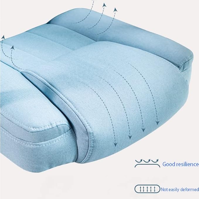 Office Chair Gaming Chair Computer Chair Fabric Computer Chair Soft Office Chair Reclining Girl Cotton Chair 360 Degree Rotating Game Chair Rest Chair
