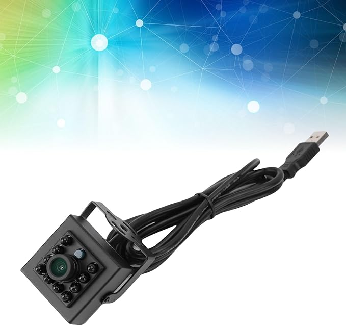 fosa USB Webcam USB Camera CMOS Sensor Support for UVC Protocol OTG Funcion Computer Webcam for Customize Video Plug and Play (2MP)