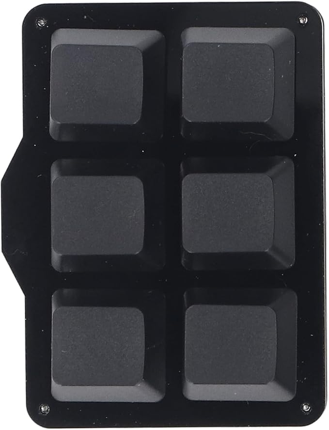 One Handed Macro Mechanical Keyboard Real Time Floating Window Better Control with 4 Modes of Macro for Gaming and Typing Multifunctional USB Keypad for