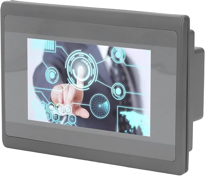 HMI PLC Touch Screen Display 4.3 Inch TFT LCD with ARM9 Processor for Industrial Control Monitoring Systems