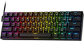 Redragon K617 HE Rapid Trigger Gaming Keyboard 60% 61 Keys Wired Mechanical Keyboard w/Hyper-Fast Actuation Dedicated Hall Effect Magnetic Switch Actuation Point Adjustable Essential Black