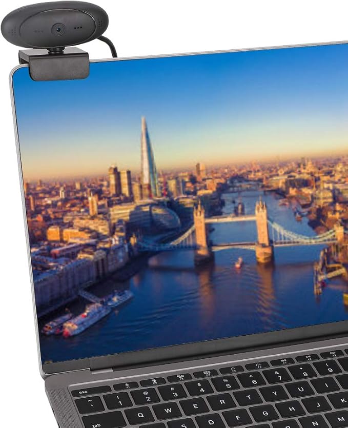 Restokki HD 1080P Computer Accessory PC Camera Webcam with Built in Microphone Video Conference for Online Learning