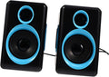 Mini USB 2.0 Surround Laptop and Desktop Computer Speakers with Dc 5v Power Compact Mini Speaker for Notebook and Home Office Audio