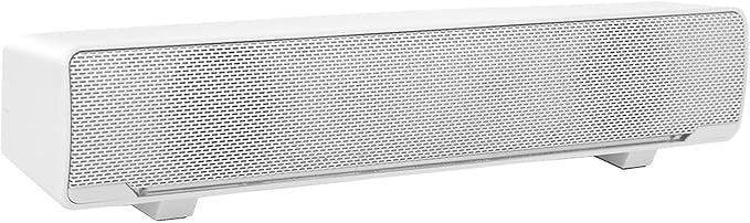 GOTOTOP Computer SpeakersSADA USB Powered Stereo Speaker with DSP Bass Technology 3.5mm Audio Jack for PC 2.0 ChannelLaptop Smartphone Tablet MP3 MP4 (White)