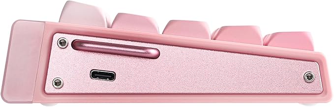 EPOMAKER Aula Hero 68 HE Wired Magnetic Gaming Keyboard 0.01mm Adjustable Actuation Rapid Hall Effect Switch 8kHz Polling 5-Layer Sound Dampening RGB Box &amp Backlight (Pink)