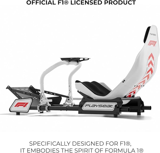 Playseat® Formula Instinct - F1® Edition Racing Simulator - Simracing Authentic F1® Racing Position Direct Drive Open Cockpit Design