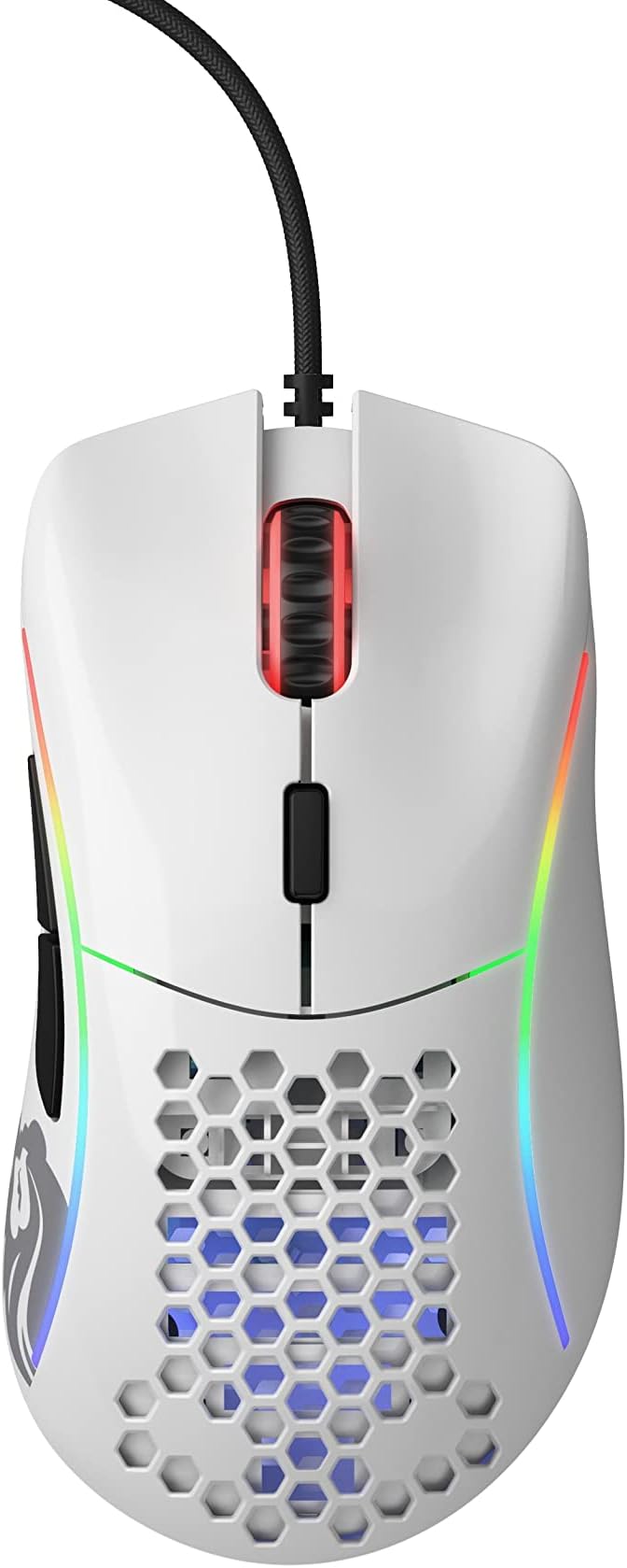 Glorious Model D Gaming Mouse Glossy White (GD-GWHITE) (Renewed)