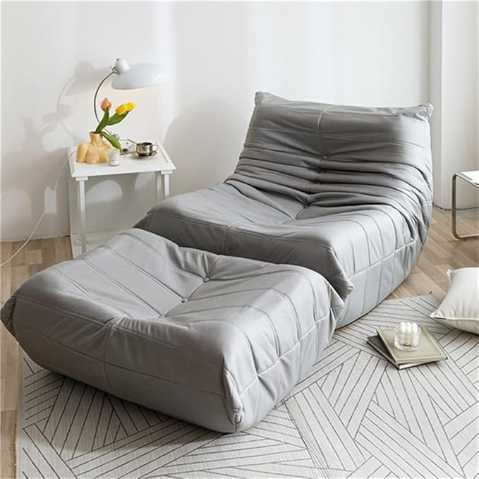 Office Chair Gaming Chair Computer Chair High Density Rebound Foam Video Gaming Chair Sofa for Living Room Bedroom Single Seater Lazy Sofa Chair