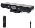Conference Room Camera All-in-One 4K Webcam with Microphone and Speaker AI Tracking and Auto Framing Wide Angle of View Plug and Play USB Webcam for PC Mac Meetings Teams Zoom &amp Webex