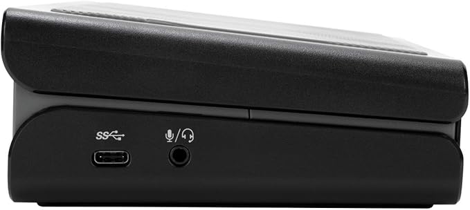 Targus Universal USB 3.0 Dual Video DV4K Laptop Docking Station with Charging Power &amp 5 USB 3.0 Ports for PC Mac &amp Android (DOCK177USZ)