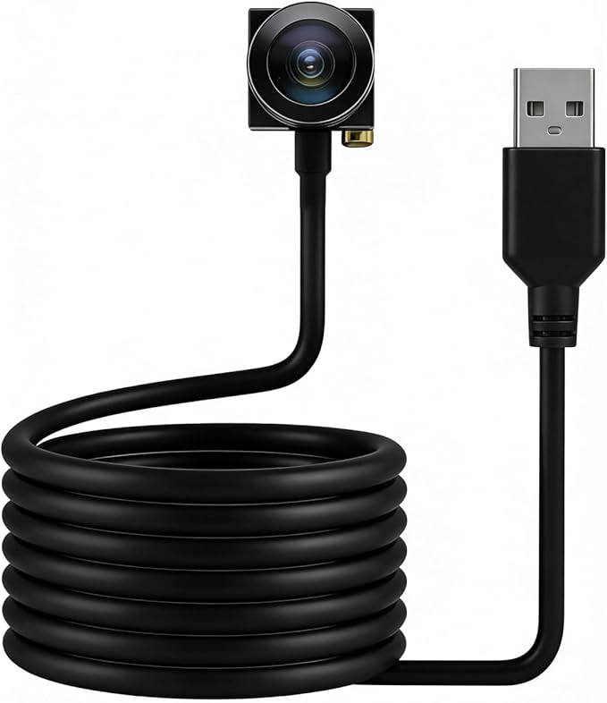 PEGATISAN 2MP Webcams Web Cam 120°Wide-Angle Mini USB Camera for Zoom/Skype/Teams Conferencing/Calling/Gaming Laptop