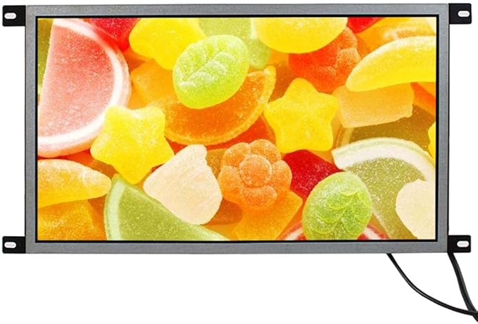 VSDISPLAY 15.6 Inch 1920x1080 High Brightness LCD Screen with 68676 LCD Controller Board DVI VGA Audio