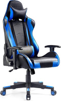 WANYE Gaming Chair Full 360 Degrees Rotatable Ergonomic Chair with Removable Cushions Height Adjustable Multiple Colour Blue
