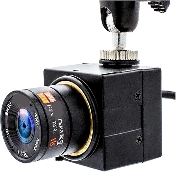 5MP 30FPS Industrial Metal Box USB Camera 4mm Fixed Focal Lens IMX335 USB2 Support UVC OTG for Live Streaming Conference