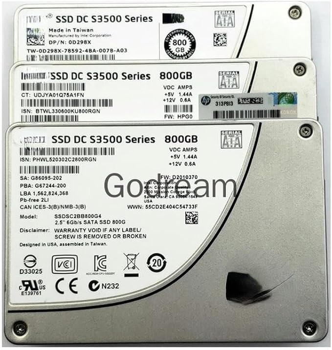 for S3500 800G Dismantled SSD