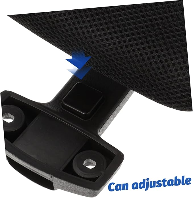 Operitacx 1set Ergonomic Adjustable Headrest for Office Chair Neck Support Cushion Height and Angle Suitable for Home and Work Use Easy Installation