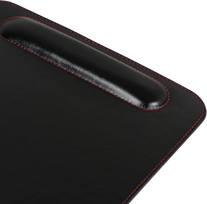Londo Leather Mouse Pad with Wrist Rest – Ergonomic Support Non-Slip Base Smooth Surface