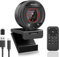 2K Webcam for pc with AIWeb Camera/8X Digital Zoom Computer Camera with USB 3.0/HDR/Dual Noise-Cancelling MicsZoom/Teams/Skype/Facetime/Meeting
