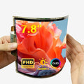 7.8 inch Flexible Display Curved Bendable Screen FHD 1920 * 1440 AMOLED Display with HDMI Driver Board OLED Monitor Without Enclosure Kit for DIY Prototype Demo Compatible with All Systems