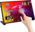 GeeekPi 10.1 Inch Capacitive Touchscreen Display 1024x600 IPS LCD with Dual-Speaker HDMI Portable Monitor for Raspberry Pi 5/4B/3B+/3B/B+/Zero/400 Win11/10/8/7 Free-Driver