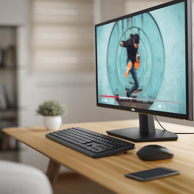 Dell Monitor 27 SE2722H (3 Years Replacement Warranty/CIE1931 72% CIE1976 84% / AMD FreeSync™ / Full HD / Matte / HDMI VGA)