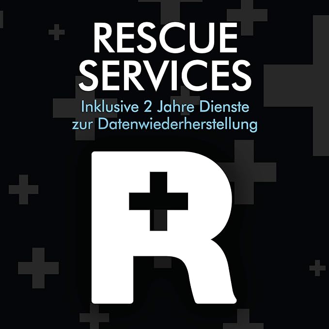 LaCie Rugged Thunderbolt USB-C 4TB Portable Hard Drive STFS4000800