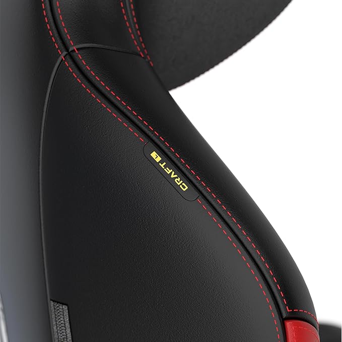 DXRacer Craft XL Video Gaming Chair for Adults Ergonomic Office Reclining Computer Gamer Chair with Magnetic Head Pillow and 2D Integrated Lumbar Support (EPU Leatherette Dead by Daylight)