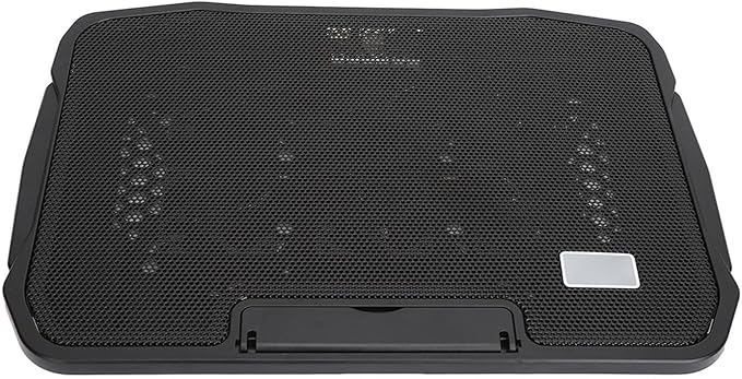 Powerful Laptop Cooling Pad with Wind Speed Ergonomic Design Multifunctional Base for Typing and Viewing Nonslip Design