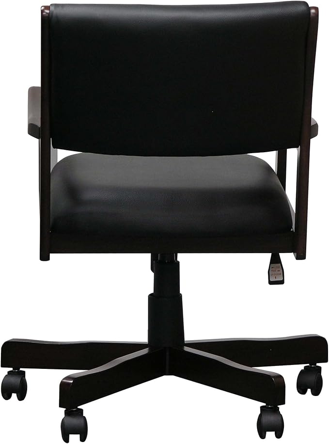 Signature Game Table Rocker-Swivel Chairs (Sold in Pairs) (Mahogany)