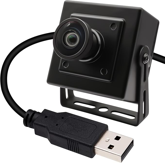SVPRO 16MP USB Camer 120° Wide Angle Distortion-Free Webcam for Computer Laptop Embedded Video Camera with IMX298 Sensor for Machine Vision USB2.0 Industrial Camera for 3D Printer