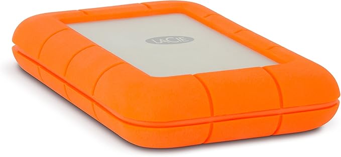 LaCie Rugged Thunderbolt USB 3.0 1TB External Hard Drive Portable HDD (STEV1000400)
